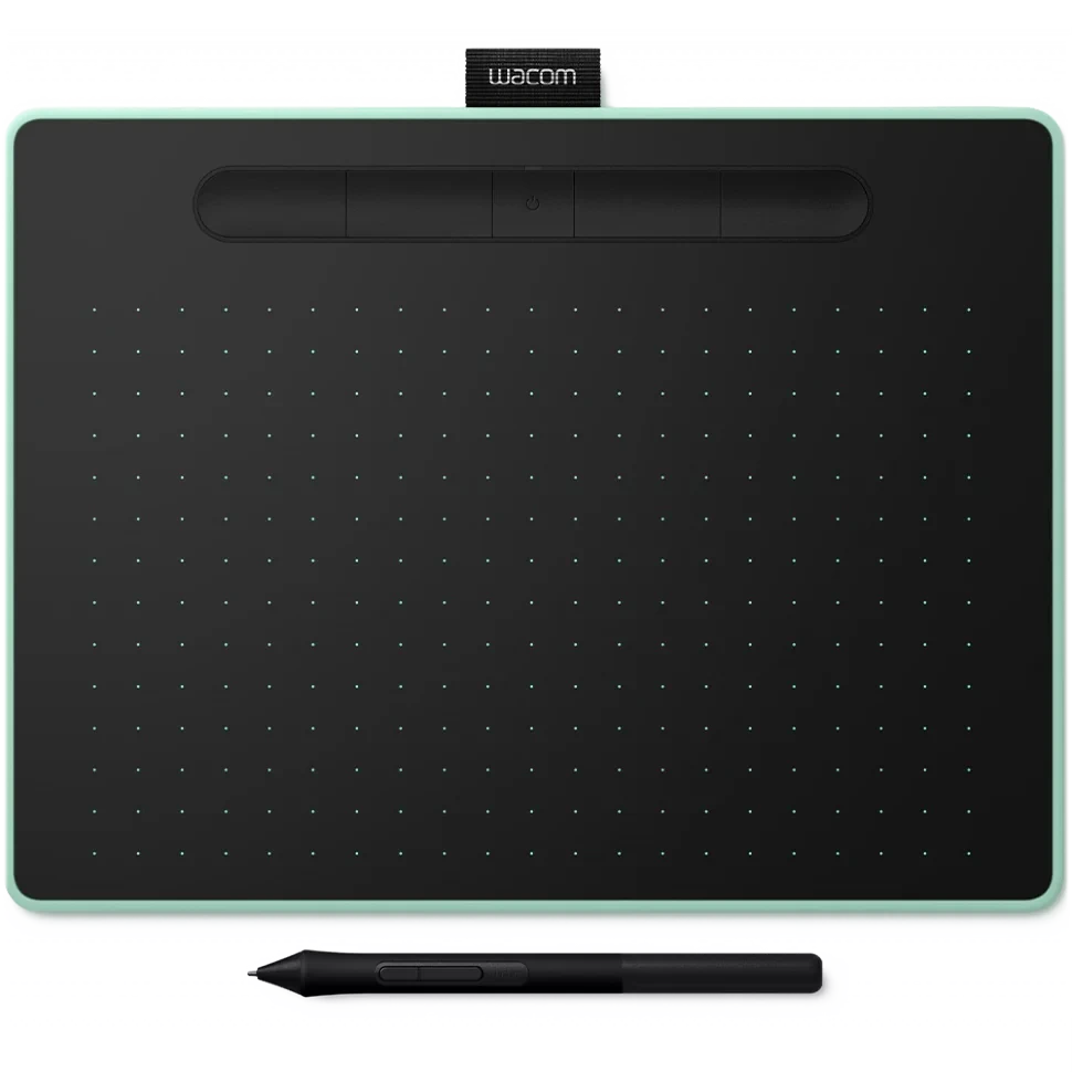 Графический планшет Wacom Intuos M Bluetooth Фисташковый - фото 1 - id-p226741986