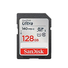 Карта памяти SanDisk Ultra 128GB SDXC UHS-I Class 1 (U1), Class 10