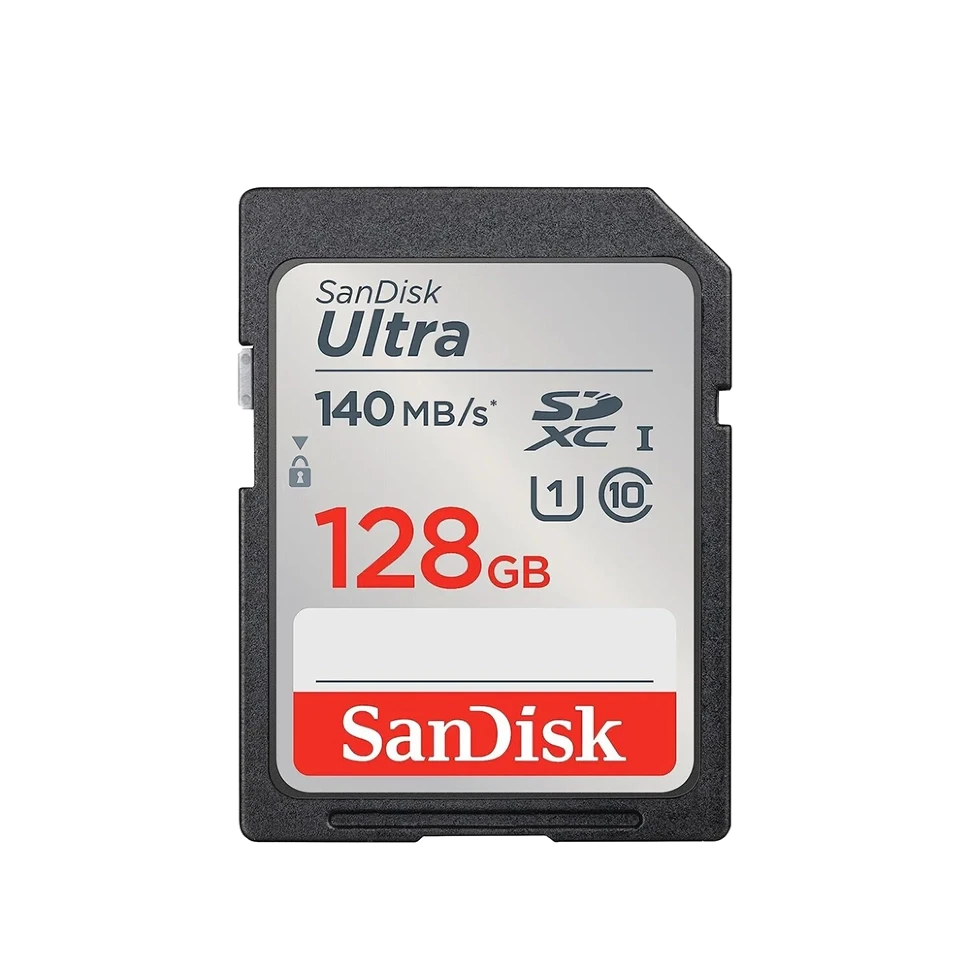 Карта памяти SanDisk Ultra 128GB SDXC UHS-I Class 1 (U1), Class 10 - фото 1 - id-p226761502