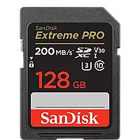 Карта памяти SanDisk Extreme Pro 128Gb SDXC UHS-I U3 V30