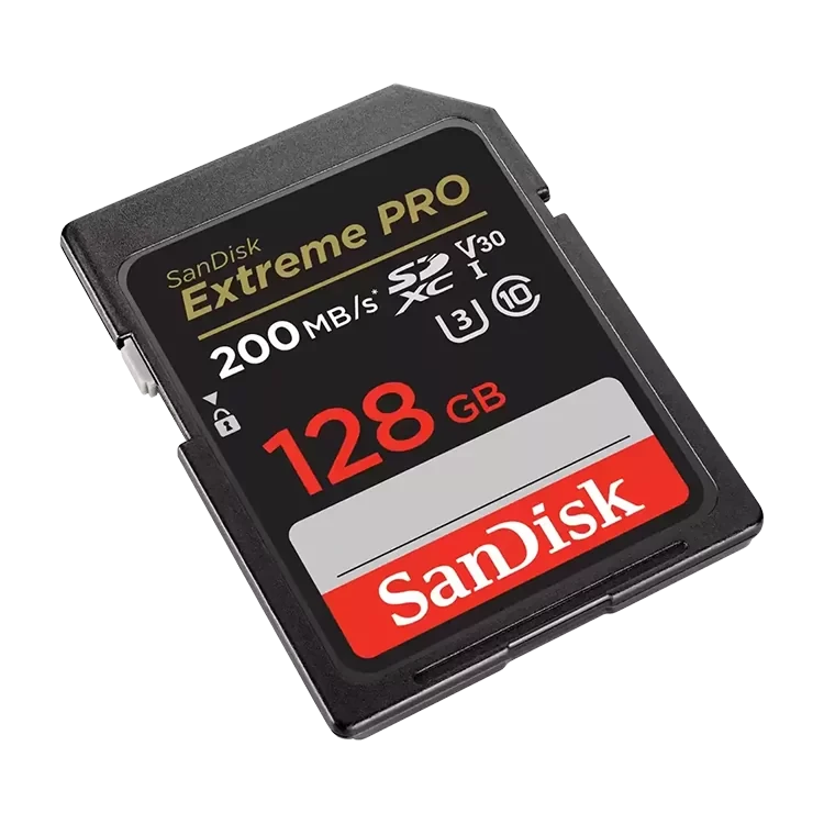 Карта памяти SanDisk Extreme Pro 128Gb SDXC UHS-I U3 V30 - фото 4 - id-p226761564