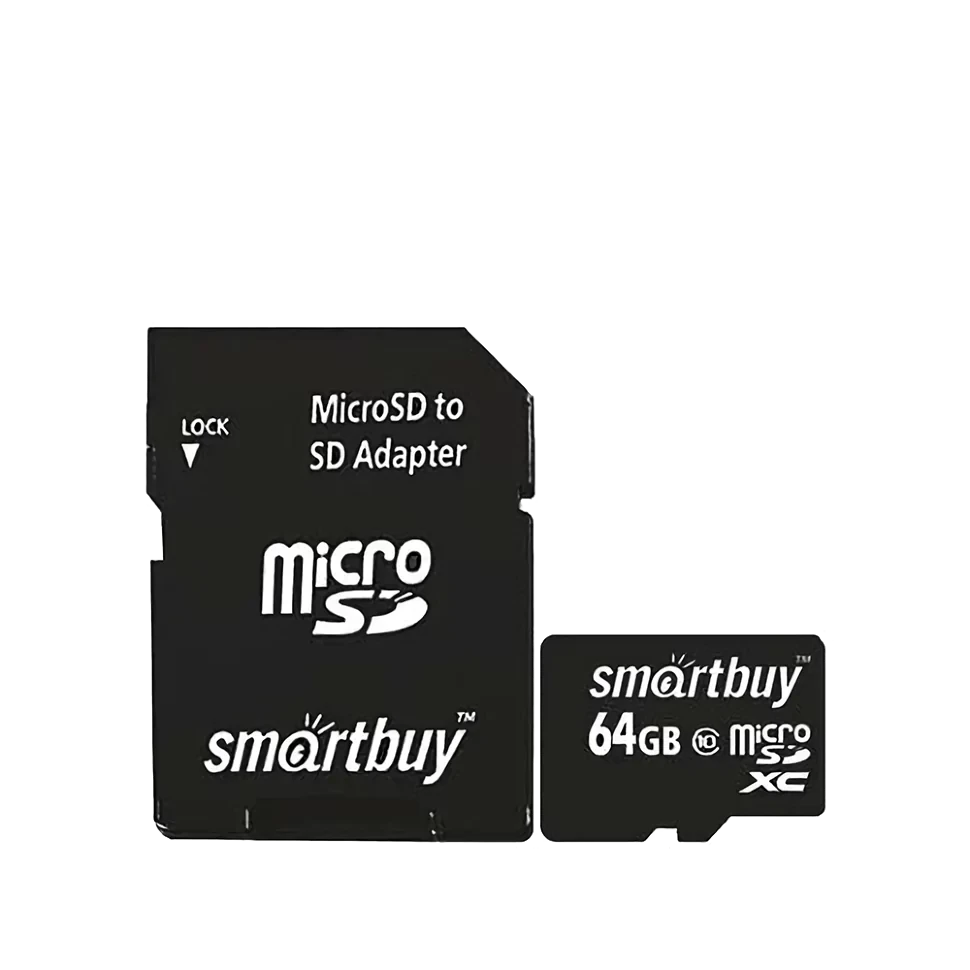 Карта памяти SmartBuy MicroSDXC 64 Гб Class 10 - фото 1 - id-p226761507