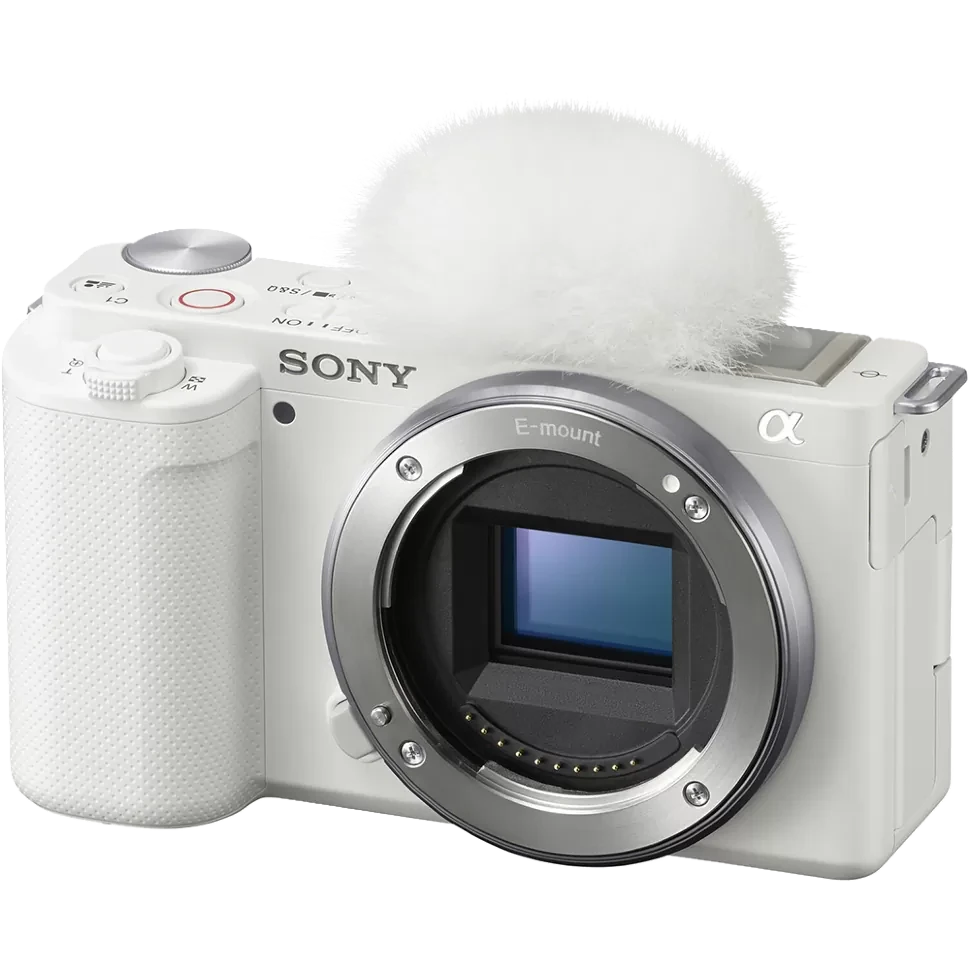 Беззеркальная камера Sony ZV-E10 Body Белая - фото 1 - id-p226743300