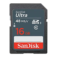 Карта памяти SanDisk Ultra SDHC UNB 16Gb UHS-I U1 Class10
