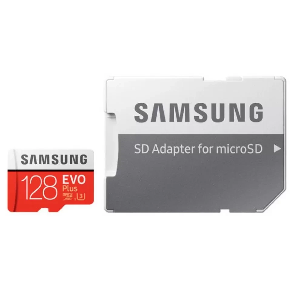 Карта памяти Samsung EVO Plus microSDXC 128Gb HA/RU Class10 UHS-I U3 + SD Adapter - фото 3 - id-p226761551