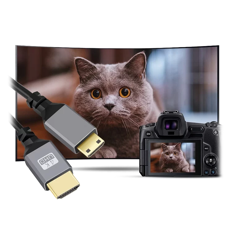 Кабель Digitalfoto HDMI - Mini HDMI - фото 3 - id-p226740743