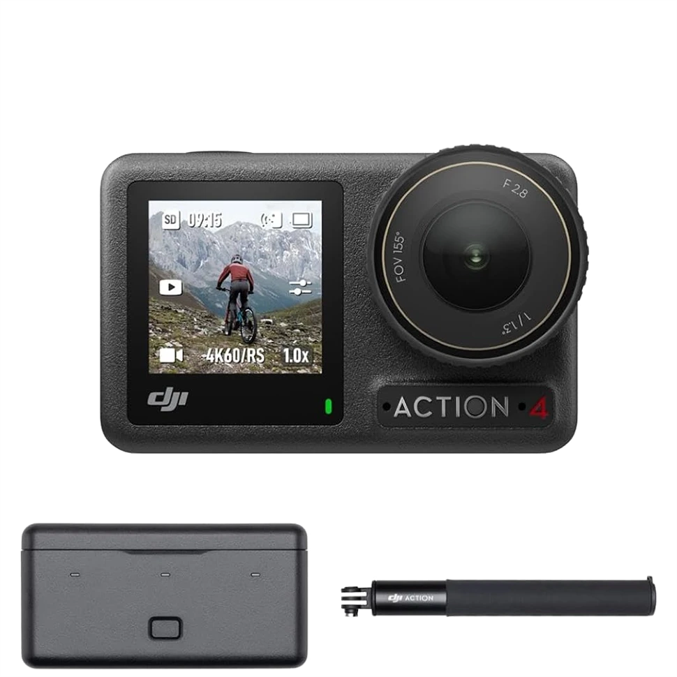 Экшн-камера DJI Osmo Action 4 Adventure Combo - фото 1 - id-p226743404