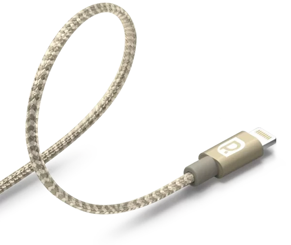 Кабель REQUIRED Braided MFI Lightning to USB Серебро - фото 2 - id-p226740817