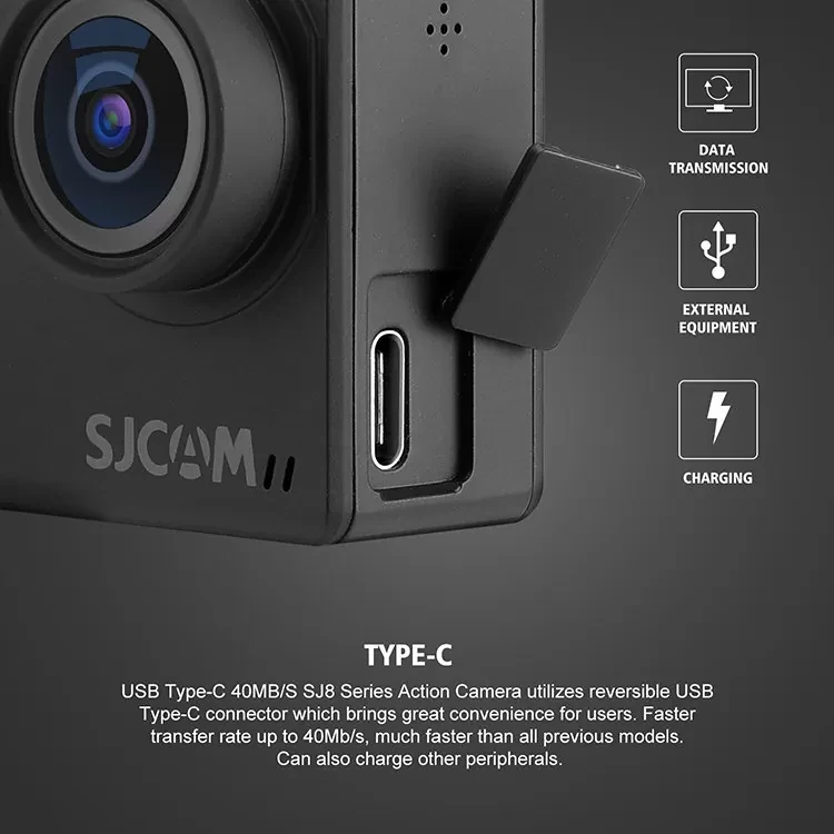 Экшн-камера SJCAM SJ8 AIR Чёрная - фото 3 - id-p226743411