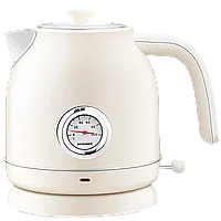 Чайник Qcooker Retro Electric Kettle 1.7L Белый