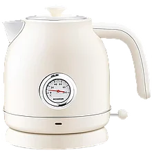 Чайник Qcooker Retro Electric Kettle 1.7L Белый