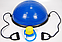 Балансировочная платформа AMETIST BOSU ball 58 см, фото 5