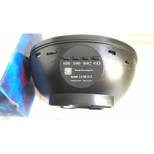 USB Светильник проектор звёздного неба с динамиком Starry Projector Light (черный) - фото 7 - id-p168992662