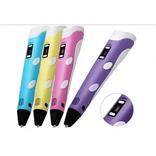 3D-Ручка 3D PEN STEREO с USB (2-е поколение) (фиолетовый), фото 3