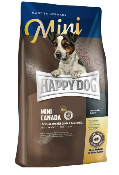 Сухой корм для собак HAPPY DOG Supreme Mini Canada 1 кг - фото 1 - id-p224817521