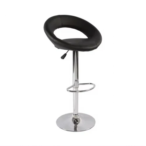 Стул барный SitUp POMONA сhrome (экокожа Black)