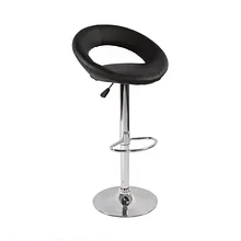 Стул барный SitUp POMONA сhrome (экокожа Black)