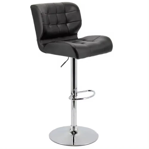 Стул барный SitUp FONTANA сhrome (экокожа Black)