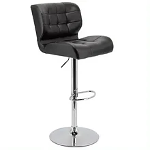 Стул барный SitUp FONTANA сhrome (экокожа Black)