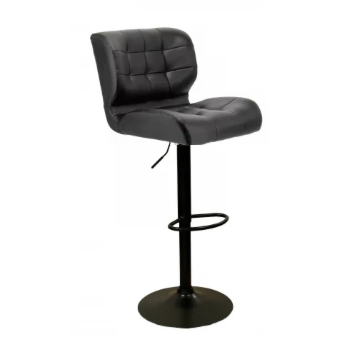 Стул барный SitUp FONTANA черное (экокожа Black)