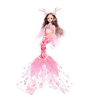 Кукла сказочная "Принцесса русалочка", цвет розовый