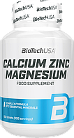 Витамины Calcium Zinc Magnesium, Biotech USA