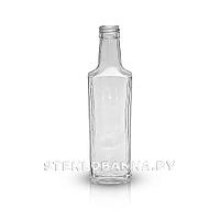 Стеклянная бутылка 0,250 л. (250 мл.) Гранит ВИНТ (28)