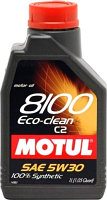 Моторное масло Motul 8100 Eco-clean 5W30 / 101542