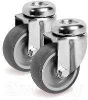 Комплект опор колесных для тележки складской Tellure Rota 383203K2