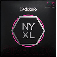 Струны для бас-гитары D'Addario NYXL45100SL