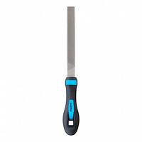 Напильник по металлу плоский, 150 мм, прорезиненная рукоятка, Smartbuy tools