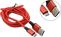 JETACCESS JA-DC22 2м Red Кабель USB 2.0 A-- micro-B 2м