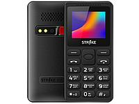 Кнопочный сотовый телефон Strike S10 черный мобильный