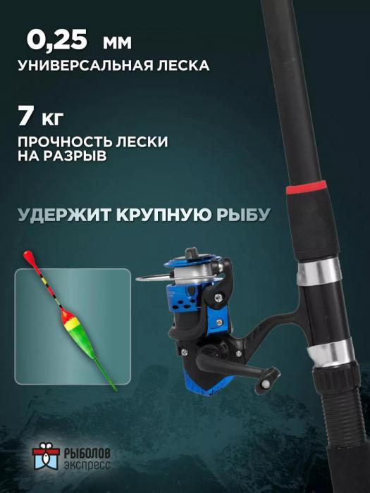 Телескопический спиннинг с катушкой NS33 компактная рыболовная складная удочка с кольцами для рыбалки - фото 4 - id-p215917002