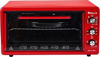 Многофункциональная мини печь электропечь электродуховка настольная для дачи выпечки IDEAL М 45 10 красный