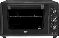 Духовой шкаф настольный электрический пекарский жарочный электрошкаф для дома выпечки MIU 3609 E черная