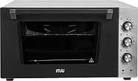 Мини электрическая духовка печь электродуховка многофункциональная электропечь для кухни MIU 4204 E серый