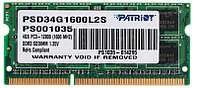 Оперативная память 4Gb Patriot Memory for Ultrabook PSD34G1600L2S 1600 PC-12800 1.35V CL11