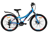 Горный подростковый Велосипед Stels Navigator 430 md (2023) Синий