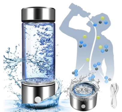 Портативная бутылка-генератор водородной воды ECOS 400мл.-источник здоровья вашей семьи! - фото 2 - id-p224285757