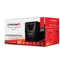 Источник бесперебойного питания 600VA Crown Micro CMU-650X (600VA, 300Вт, Off-Line, 1хEuro, 1хC13)