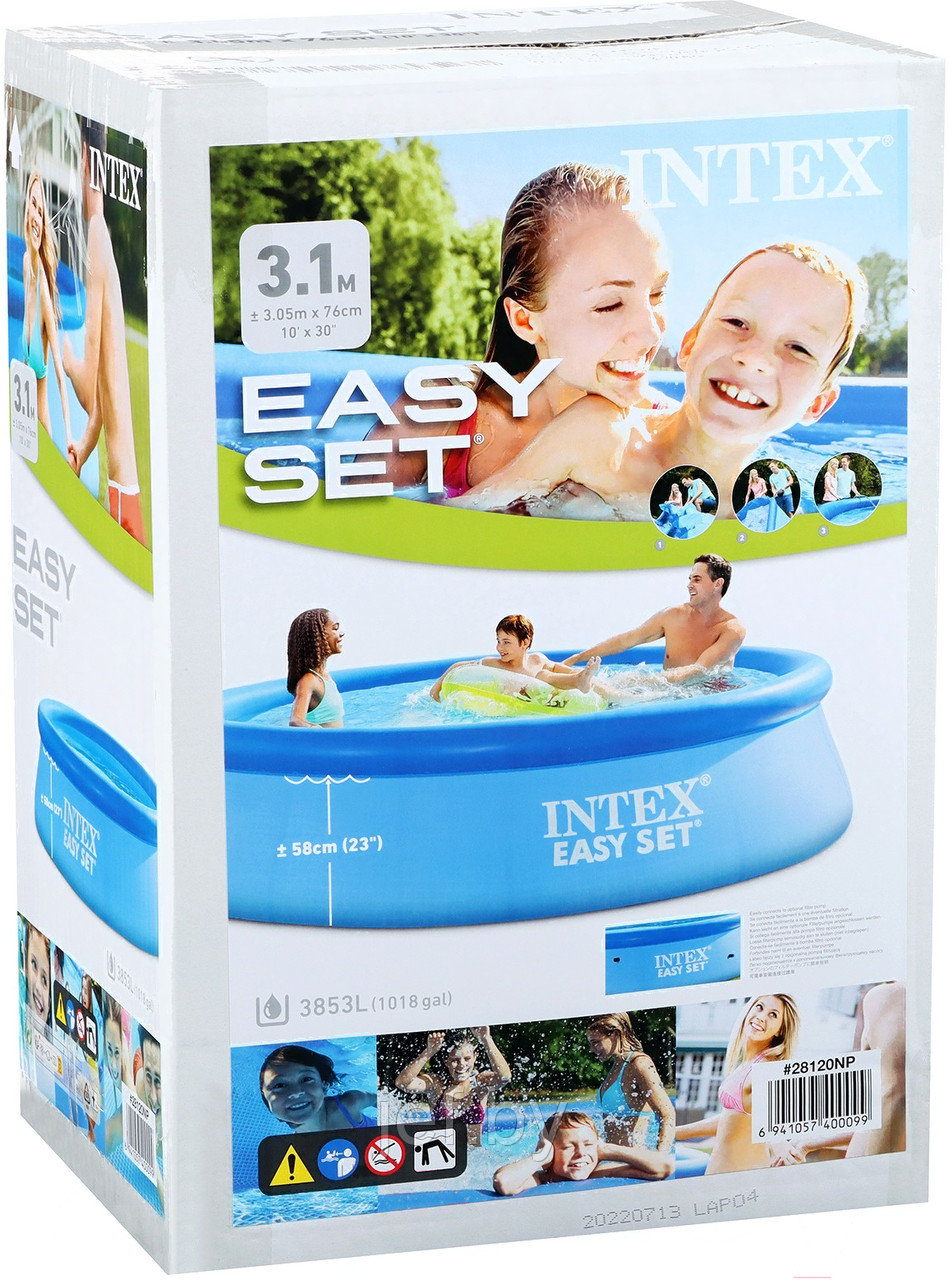 Надувной бассейн Easy Set 305х76 см INTEX 28120NP - фото 2 - id-p201962320