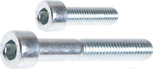 Винт м6х30 мм с внутренним шестигранником цинк 8.8 DIN 912 5 кг STARFIX SMV1-31734-5