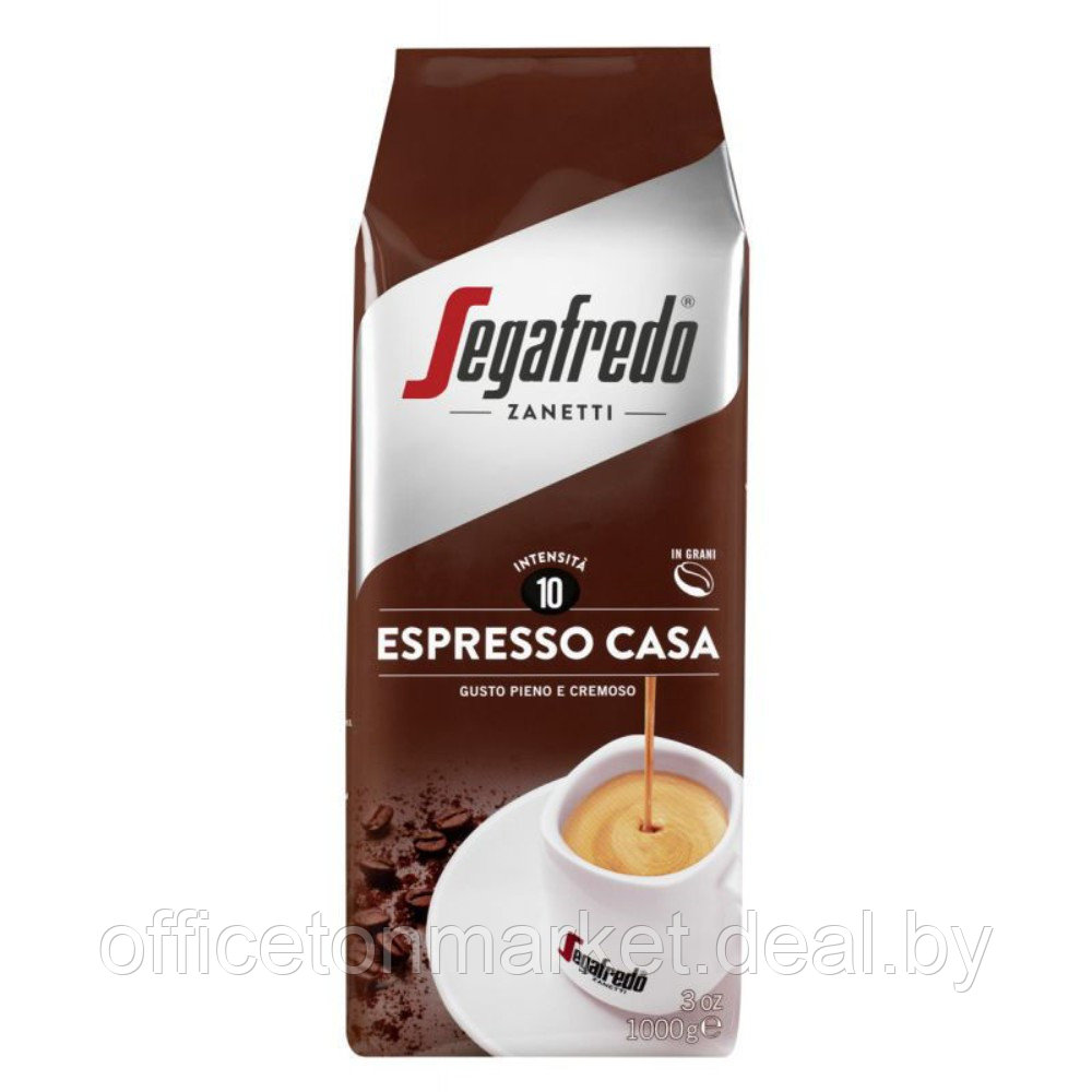 Кофе Segafredo "Espresso Casa", зерновой, 1000 г - фото 1 - id-p227299370