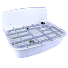 Умывальник настенный с откидной решеткой Styron STY-355-F, фото 3