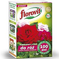 Удобрение Флоровит для роз и декоративно-цветущих кустар. длительного действия 100дн. 1 кг