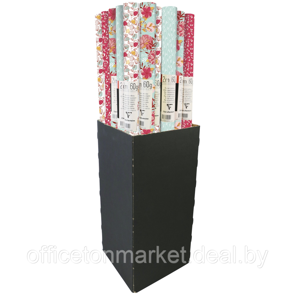 Бумага декоративная в рулоне "Flora", 2x0.7 м, ассорти - фото 2 - id-p225129013