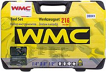 Набор инструментов 216 предметов WMC TOOLS WMC-38841, фото 3