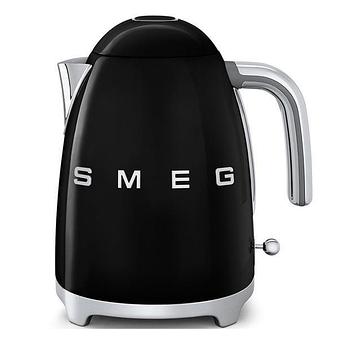 Металлический электрический чайник Smeg KLF03BLEU черный электрочайник