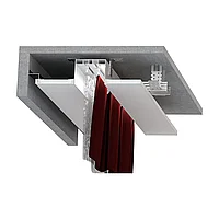 Карниз скрытый КС-69 для гипсокартона 2,0 метра белый